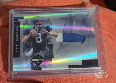 2007 Leaf Limited Matt Hasselbeck 2 Color Game Worn Jersey Patch Relic 42/75  • $16.73