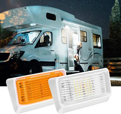 $12.19 • Buy LED RV Exterior Porch Light For RV Trailers Campers Lighting Fixture W/switch US