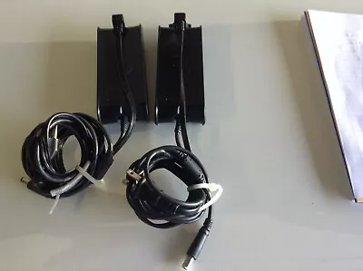 KK13:  Lot Of 2 Dell PA-10 LA90PSO-00 & PA-1900-02D2 Power Supply Adapter • $32