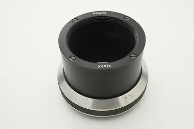 [Exc 5+] Kilfitt REALP Adapter 39mm To ALPA Mount For 90mm F2.8 West Germany F/S • $158.98