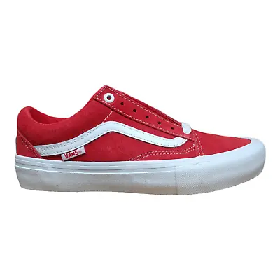 Vans Men's Old Skool Pro Suede Skate Shoe - US Size 5.5 Red [VN000ZD4AJL] • $19.99