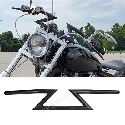 $61.88 • Buy 1'' Drag Bars Handlebars Black For Yamaha V-Star XVS 650 1100 950 1300 Classic
