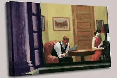 Edward Hopper Married Life Canvas Print Wall Art • £21.98