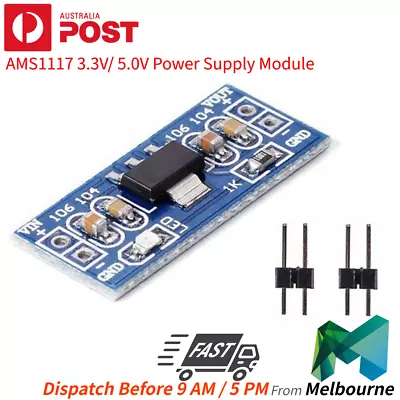  AMS1117 3.3/5.0 DC-DC Step Down Power Supply Module 4.5V-7V Voltage Regulator • $4.99
