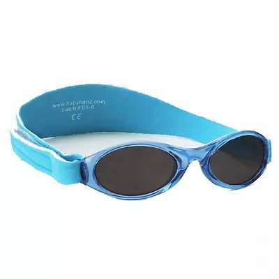 KIDZ Baby Banz 2-5yrs Boys Blue Toddler Childs Sunglasses 100% UVA Protection  • £12.50