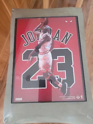 Michael Jordan Framed 8.5x11 Action Poster Print • $12.99