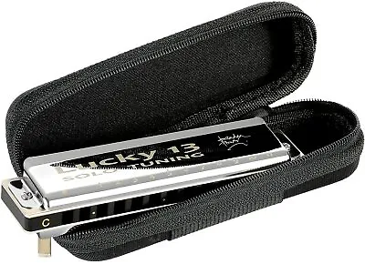 Gift EASTTOP Lucky 13 Bass Plus Blues Harmonica 13 Hole Diatonic Harp Harmonica • $93.07