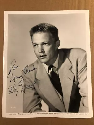 Alex Nicol Very Rare Very Early Autographed 8/10 Photo '51 Laramie Screaming Skl • $123.99