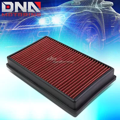 For 15-17 A3/s3/tt/vw Gti Red Replacement Racing Drop In Air Filter Panel • $16.78