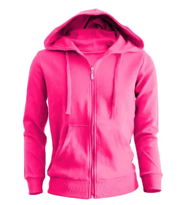 $29.98 • Buy Men's Zip Up Hoodie Jacket Plain Full Zipper Hooded Fleece Sweatshirt Athletic
