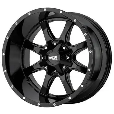 (4) 17x8  Moto Metal Wheels MO970 Gloss Black W Milled Lip Off Road Rims(B47) • $892