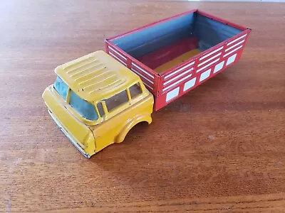 Vintage GMC Yellow & Red Box Truck ST-1962 No Wheels • $15