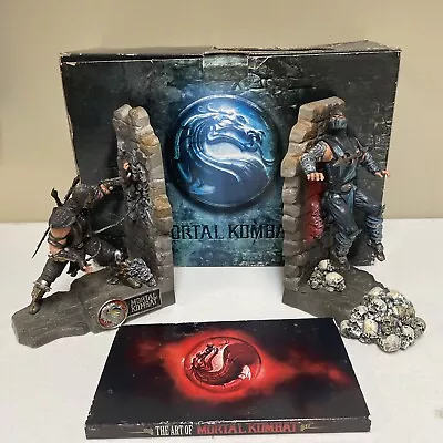 Mortal Kombat 9 Kollectors Edition Scorpion And Sub-Zero Bookends And Art Book • $99.99