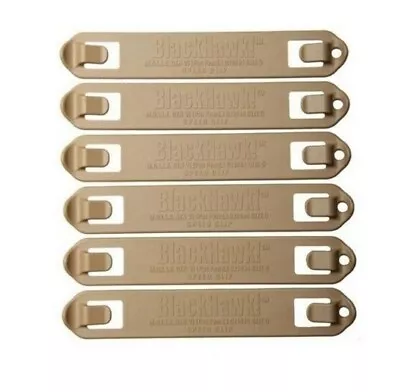 BlackHawk 38C906CT Coyote Tan 9  Speed Clips (6 Pack) • $19.99