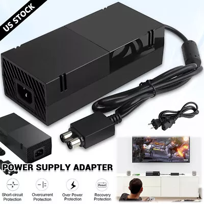 For Microsoft Xbox 360 Slim Console Power Supply Adapter Brick Charger With Cord • $17.98