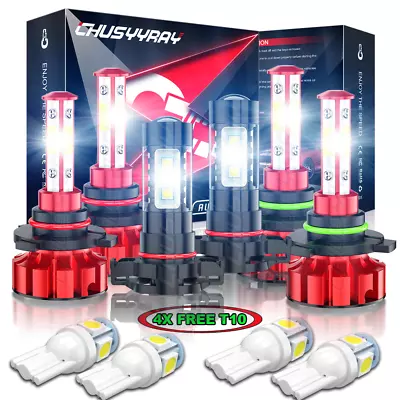 For Chevrolet S10 98-2003 LED Headlight Super Bright Bulbs HIGH/LOW Beam White • $49.99