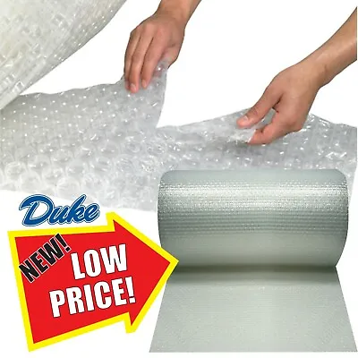 LARGE BUBBLE WRAP - 300mm 500mm 600mm 750mm 1000mm - 10m 25m 50m ROLLS FREE P+P • £5.82