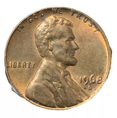 1968 D Penny • $1.25