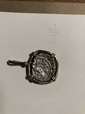 1619 Spanish Silver Coin Pendant • $99