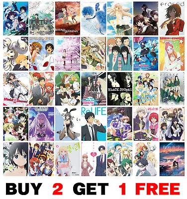 £4.75 • Buy Top Classic Romance Anime Series Poster Manga Posters Home Art Room Decor V3