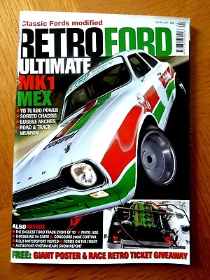 £4.99 • Buy RETRO FORD Classic Car Magazine Apr 2008 Mk1 Mex - 2000E Cortina - Pinto 105E