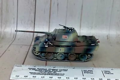 *matchbox Code 3*  Panther Tank Repainted In Camouflage Colours Scale 1/72. • £20