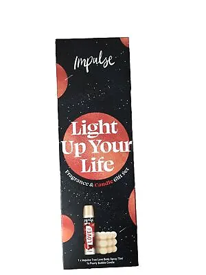 Impulse Light Up Your Life Fragrance & Candle Gift Set True Love Body Spray • £7.50