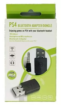 Mini Wireless Bluetooth 4.0 USB Dongle Receiver Adapter For PS4 Sound Headset • $11.49