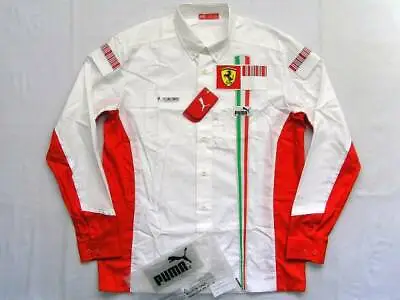 Ferrari Formula1 Marlboro Long Sleeve Pit Shirt Raikkonen Massa F2007 PUMA • $420