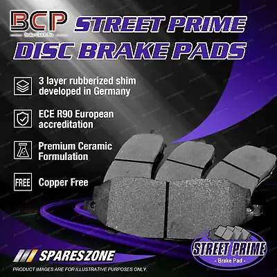 4x Rear Ceramic Disc Brake Pads For Bentley Arnage Azure Brooklands RBS 6.7 6.8 • $58.54