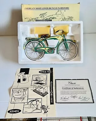 1990 Xonex Columbia RX-5 1952 Bike Beach Cruiser Bicycle 1:6 Scale Diecast Lot 1 • $109.99