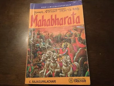 Mahabharata - Paperback By C. Rajagopalachari - GOOD • $15
