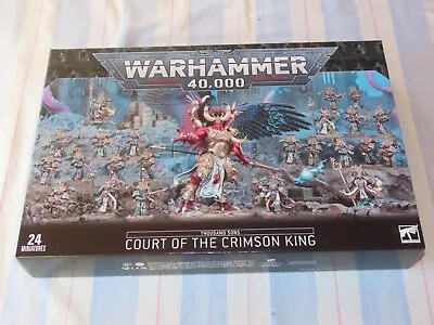 Games Workshop Warhammer 40k Thousand Sons Court Of The Crimson King Army Box GW • £349.99