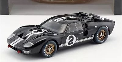 1966 Ford GT40 Mk II #2 Le Mans Winner In 1:18 Scale By Shelby Collectibles • $76.98