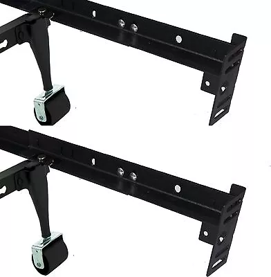 Ironwork Bed Frame Footboard Extension Brackets Set Attachment KitBolt-on • $29.89