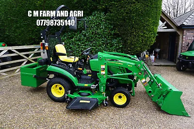 19 John Deere 1026r Compact Tractor Self Level Loader 60  Deck *no Vat* Loaded • £20990