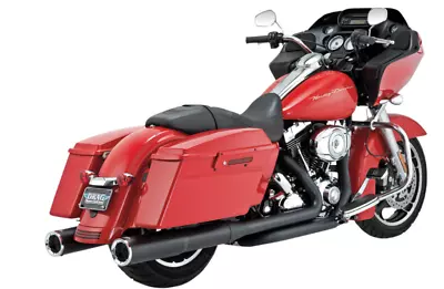 Vance And Hines Hi-Output Slip-On Exhaust For 1995-2016 Harley FL Models - 46759 • $799.99