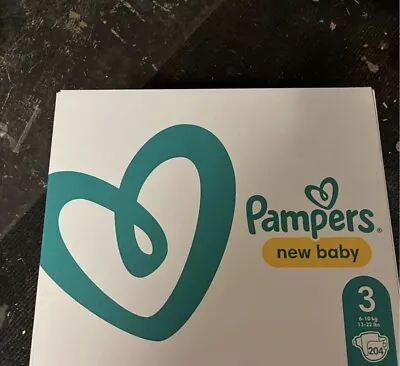 Pampers Newborn Nappies Bulk Box • £40