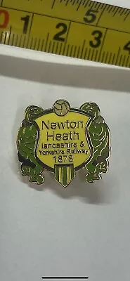 Newton Heath Lancashire & Yorkshire Railway 1878 Manchester UNITED Badge LUHG MU • £3.69