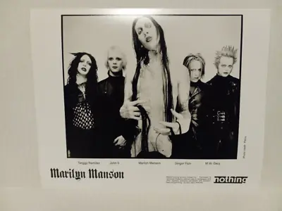 Marilyn Manson - Promo Picture - Rare - 8  X 10  - Free Shipping • $30