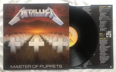 £26 • Buy Metallica - Master Of Puppets (1989) - Lp - 2nd Press - Uk - Rare! Ex++!