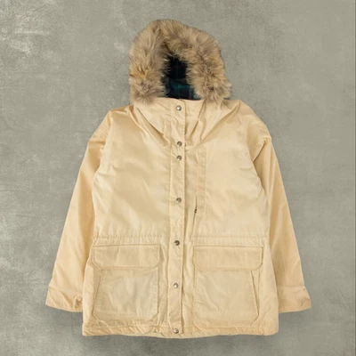 Woolrich Vintage 70s Hooded Parka Jacket M Women's  Cream • £60