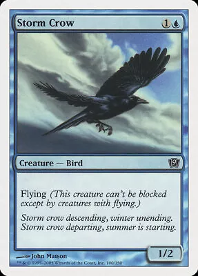 Storm Crow   MTG  100 NM Ninth Edition • $0.73