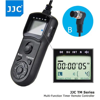 LCD Timer Remote Control For Nikon Z9 D5 D4 D850 D810 D800 D700 D500 D300 D200 • $32.99