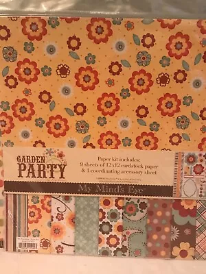 My Mind's Eye GARDEN PARTY  My Sunshine Paper Kit & Lush Blooms Papers • $14.99