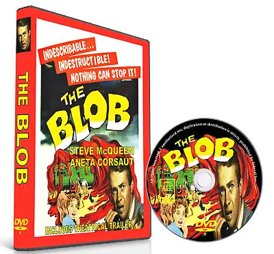 THE BLOB - 1958 - STEVE McQUEEN ANETA CORSAUT • $10.99