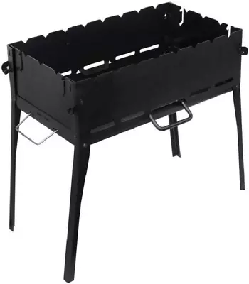 Portable Barbeque Grill Heavy Duty Folding Kazan Mangal BBQ Kabab Shashlyk Campi • $202.99