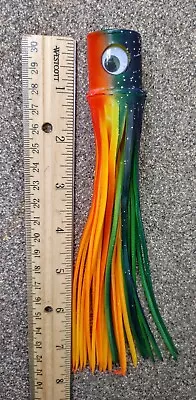 MOLD CRAFT Standard Hooker Jetted 9  Marlin ONO Tuna Dorado Mahi - Rasta Color • $19.99