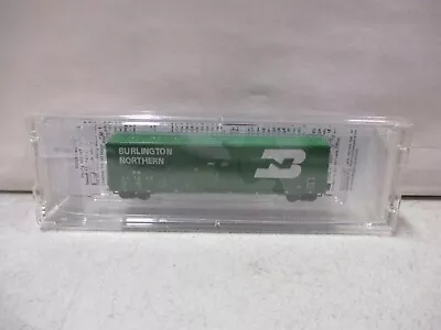 Micro-Trains Line Burlington Northern Rib Side Box Car Plug Door Z Scale • $29.99