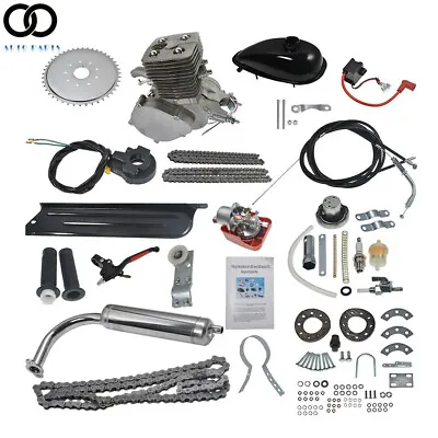 2 Stroke 100cc YD100 Motorized Bicycle Engine Motor Complete Kit • $102.04